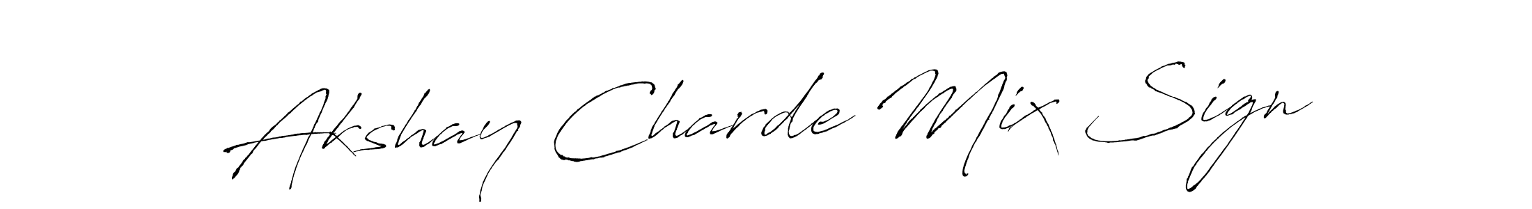 It looks lik you need a new signature style for name Akshay Charde Mix Sign. Design unique handwritten (Antro_Vectra) signature with our free signature maker in just a few clicks. Akshay Charde Mix Sign signature style 6 images and pictures png