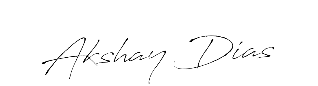 Create a beautiful signature design for name Akshay Dias. With this signature (Antro_Vectra) fonts, you can make a handwritten signature for free. Akshay Dias signature style 6 images and pictures png