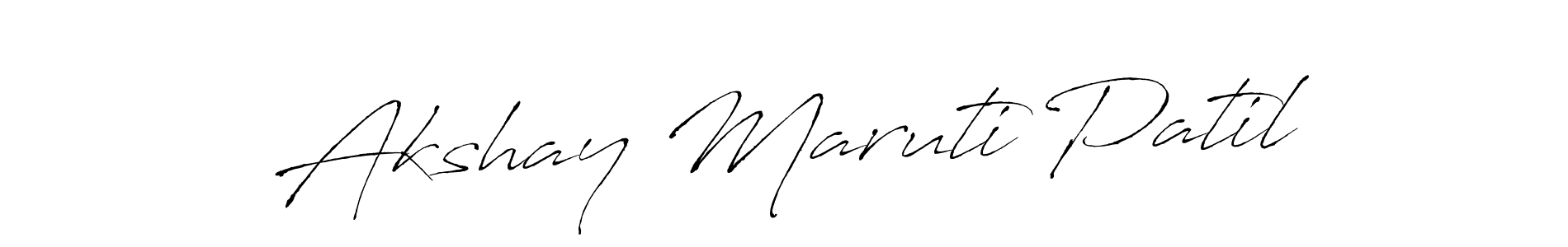 Also You can easily find your signature by using the search form. We will create Akshay Maruti Patil name handwritten signature images for you free of cost using Antro_Vectra sign style. Akshay Maruti Patil signature style 6 images and pictures png