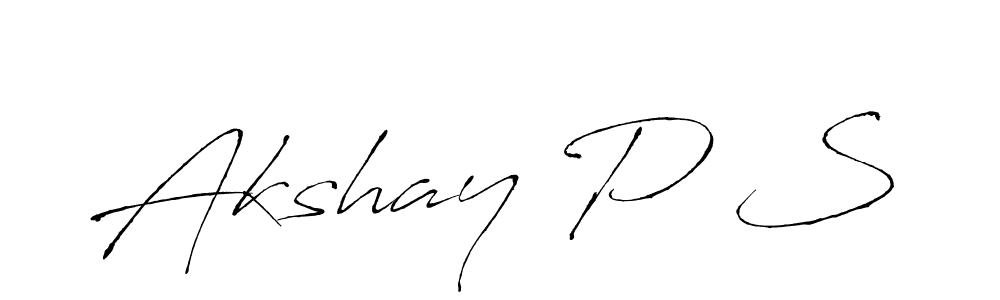 Here are the top 10 professional signature styles for the name Akshay P S. These are the best autograph styles you can use for your name. Akshay P S signature style 6 images and pictures png