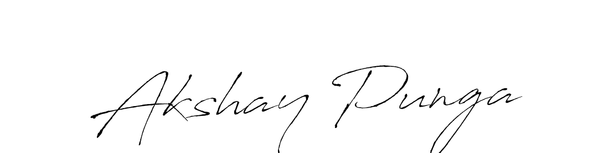 Once you've used our free online signature maker to create your best signature Antro_Vectra style, it's time to enjoy all of the benefits that Akshay Punga name signing documents. Akshay Punga signature style 6 images and pictures png