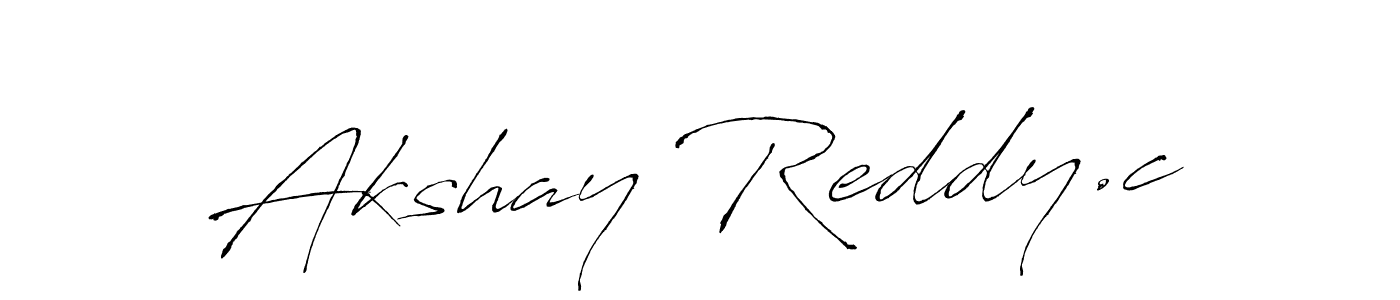 Also we have Akshay Reddy.c name is the best signature style. Create professional handwritten signature collection using Antro_Vectra autograph style. Akshay Reddy.c signature style 6 images and pictures png