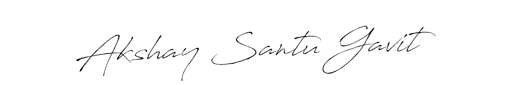 How to make Akshay Santu Gavit signature? Antro_Vectra is a professional autograph style. Create handwritten signature for Akshay Santu Gavit name. Akshay Santu Gavit signature style 6 images and pictures png