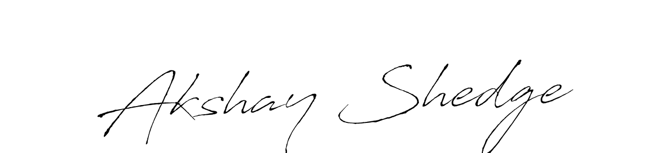 Also we have Akshay Shedge name is the best signature style. Create professional handwritten signature collection using Antro_Vectra autograph style. Akshay Shedge signature style 6 images and pictures png