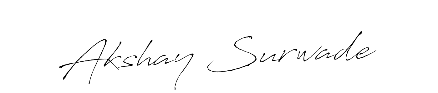 Here are the top 10 professional signature styles for the name Akshay Surwade. These are the best autograph styles you can use for your name. Akshay Surwade signature style 6 images and pictures png