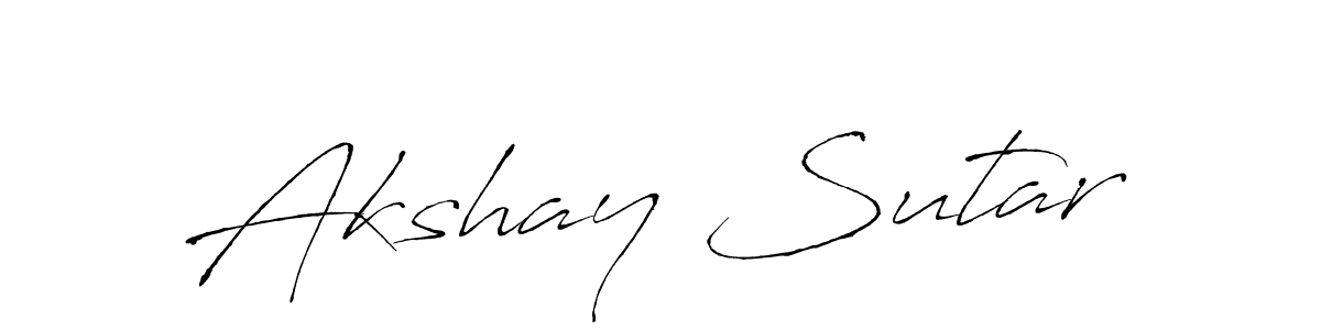 if you are searching for the best signature style for your name Akshay Sutar. so please give up your signature search. here we have designed multiple signature styles  using Antro_Vectra. Akshay Sutar signature style 6 images and pictures png