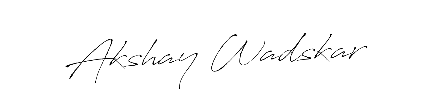 Once you've used our free online signature maker to create your best signature Antro_Vectra style, it's time to enjoy all of the benefits that Akshay Wadskar name signing documents. Akshay Wadskar signature style 6 images and pictures png
