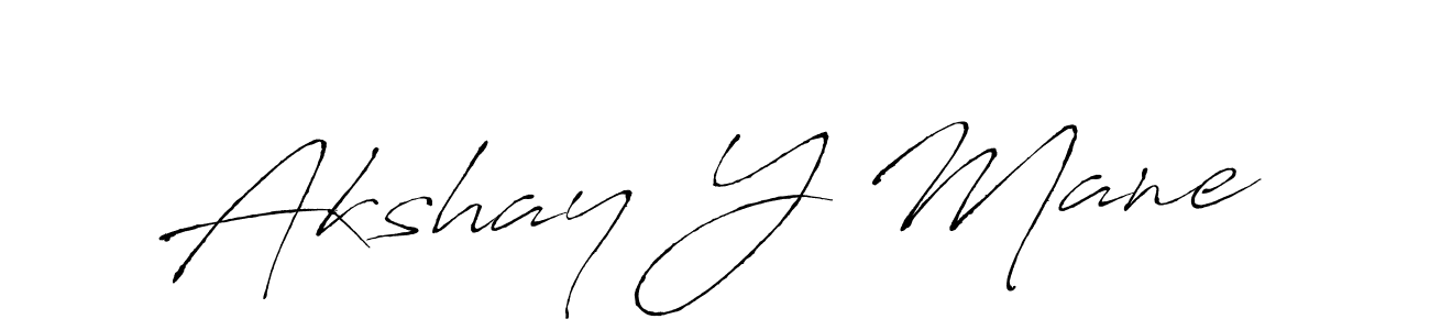 You can use this online signature creator to create a handwritten signature for the name Akshay Y Mane. This is the best online autograph maker. Akshay Y Mane signature style 6 images and pictures png