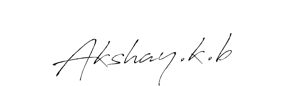 Make a beautiful signature design for name Akshay.k.b. Use this online signature maker to create a handwritten signature for free. Akshay.k.b signature style 6 images and pictures png