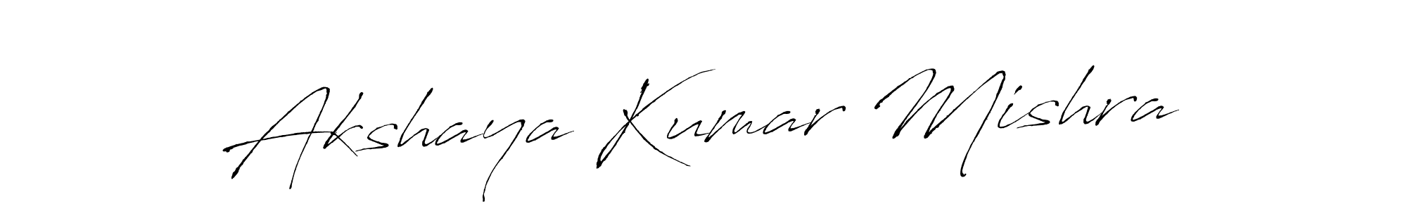 Akshaya Kumar Mishra stylish signature style. Best Handwritten Sign (Antro_Vectra) for my name. Handwritten Signature Collection Ideas for my name Akshaya Kumar Mishra. Akshaya Kumar Mishra signature style 6 images and pictures png