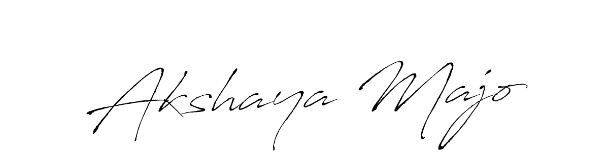 You should practise on your own different ways (Antro_Vectra) to write your name (Akshaya Majo) in signature. don't let someone else do it for you. Akshaya Majo signature style 6 images and pictures png