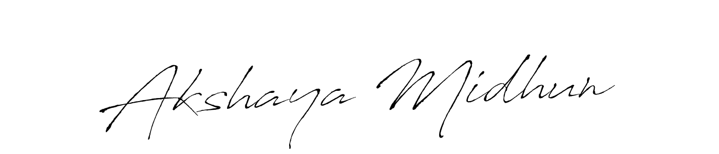 Make a beautiful signature design for name Akshaya Midhun. Use this online signature maker to create a handwritten signature for free. Akshaya Midhun signature style 6 images and pictures png