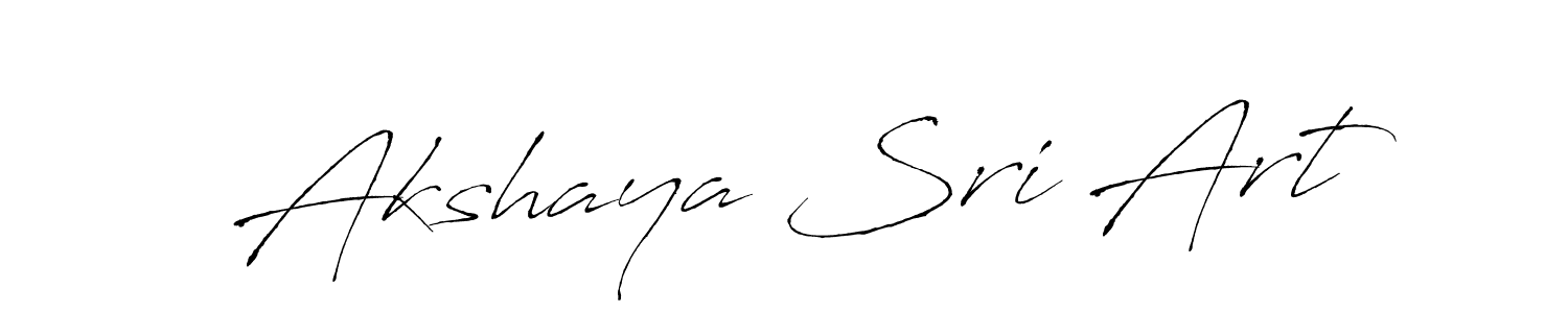 Make a beautiful signature design for name Akshaya Sri Art. With this signature (Antro_Vectra) style, you can create a handwritten signature for free. Akshaya Sri Art signature style 6 images and pictures png