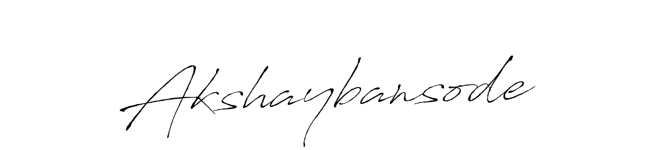 Akshaybansode stylish signature style. Best Handwritten Sign (Antro_Vectra) for my name. Handwritten Signature Collection Ideas for my name Akshaybansode. Akshaybansode signature style 6 images and pictures png