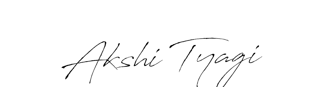 Use a signature maker to create a handwritten signature online. With this signature software, you can design (Antro_Vectra) your own signature for name Akshi Tyagi. Akshi Tyagi signature style 6 images and pictures png