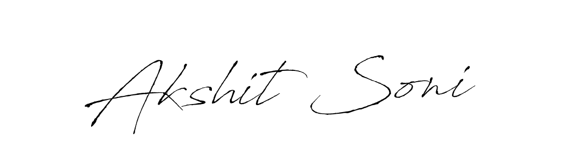 You can use this online signature creator to create a handwritten signature for the name Akshit Soni. This is the best online autograph maker. Akshit Soni signature style 6 images and pictures png