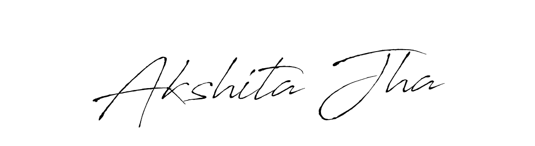 Also we have Akshita Jha name is the best signature style. Create professional handwritten signature collection using Antro_Vectra autograph style. Akshita Jha signature style 6 images and pictures png