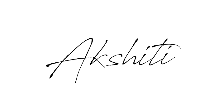 Use a signature maker to create a handwritten signature online. With this signature software, you can design (Antro_Vectra) your own signature for name Akshiti. Akshiti signature style 6 images and pictures png
