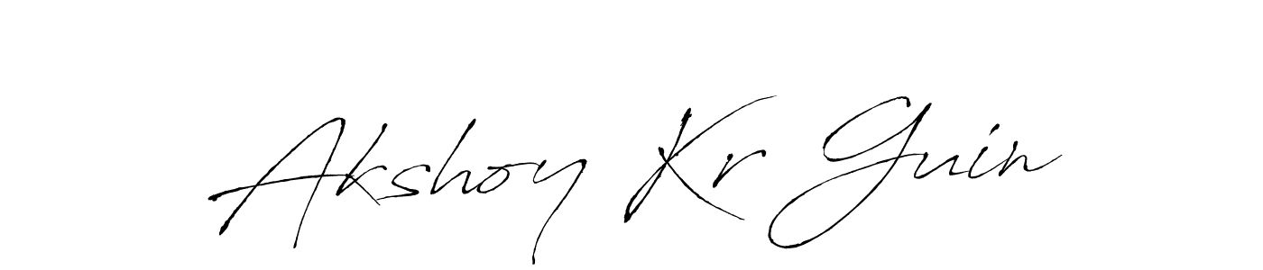 Make a beautiful signature design for name Akshoy Kr Guin. Use this online signature maker to create a handwritten signature for free. Akshoy Kr Guin signature style 6 images and pictures png
