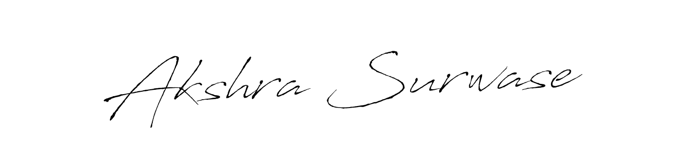 You can use this online signature creator to create a handwritten signature for the name Akshra Surwase. This is the best online autograph maker. Akshra Surwase signature style 6 images and pictures png