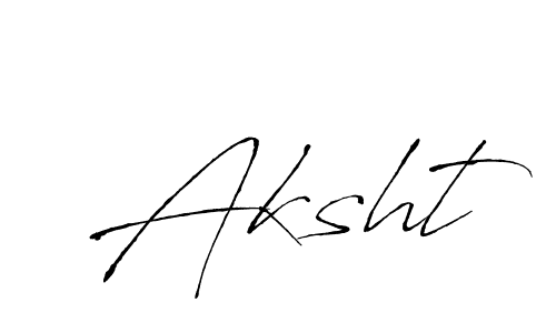 if you are searching for the best signature style for your name Aksht. so please give up your signature search. here we have designed multiple signature styles  using Antro_Vectra. Aksht signature style 6 images and pictures png