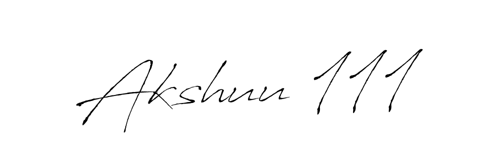 It looks lik you need a new signature style for name Akshuu 111. Design unique handwritten (Antro_Vectra) signature with our free signature maker in just a few clicks. Akshuu 111 signature style 6 images and pictures png