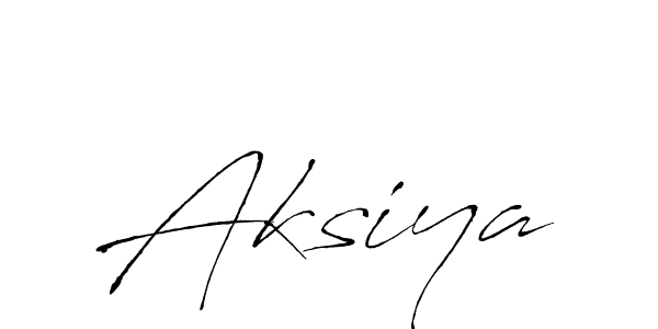 Design your own signature with our free online signature maker. With this signature software, you can create a handwritten (Antro_Vectra) signature for name Aksiya. Aksiya signature style 6 images and pictures png