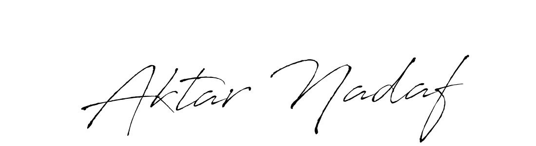 It looks lik you need a new signature style for name Aktar Nadaf. Design unique handwritten (Antro_Vectra) signature with our free signature maker in just a few clicks. Aktar Nadaf signature style 6 images and pictures png