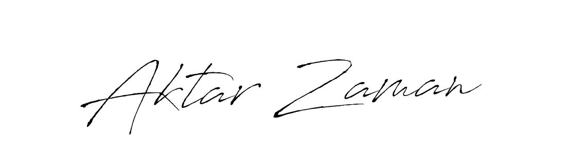 Also we have Aktar Zaman name is the best signature style. Create professional handwritten signature collection using Antro_Vectra autograph style. Aktar Zaman signature style 6 images and pictures png