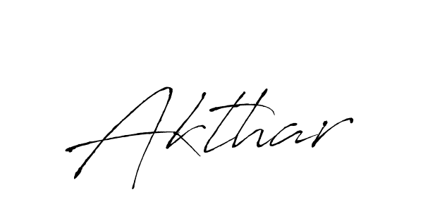 How to make Akthar signature? Antro_Vectra is a professional autograph style. Create handwritten signature for Akthar name. Akthar signature style 6 images and pictures png