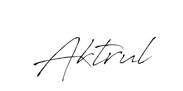Make a beautiful signature design for name Aktrul. Use this online signature maker to create a handwritten signature for free. Aktrul signature style 6 images and pictures png