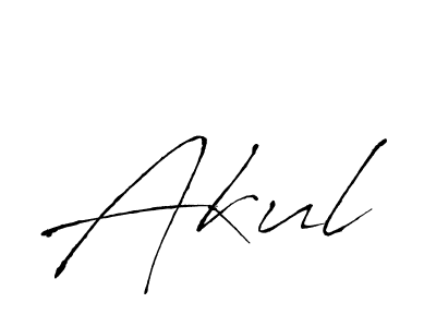 Akul stylish signature style. Best Handwritten Sign (Antro_Vectra) for my name. Handwritten Signature Collection Ideas for my name Akul. Akul signature style 6 images and pictures png