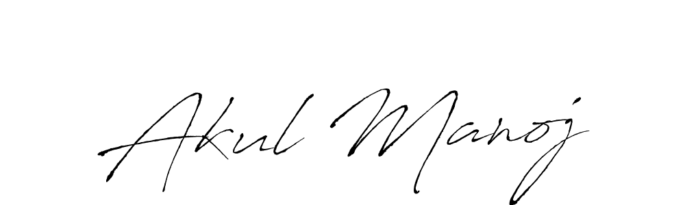 Make a short Akul Manoj signature style. Manage your documents anywhere anytime using Antro_Vectra. Create and add eSignatures, submit forms, share and send files easily. Akul Manoj signature style 6 images and pictures png