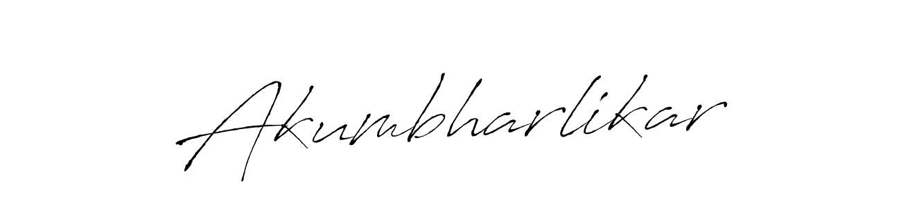 Make a beautiful signature design for name Akumbharlikar. Use this online signature maker to create a handwritten signature for free. Akumbharlikar signature style 6 images and pictures png