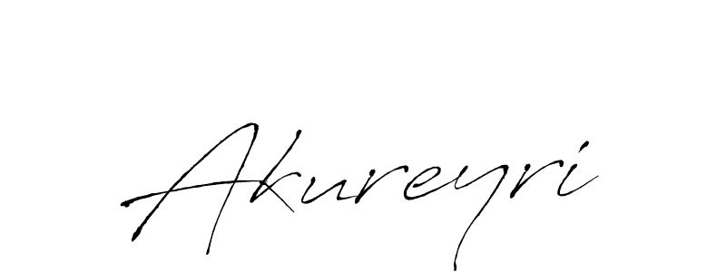 Design your own signature with our free online signature maker. With this signature software, you can create a handwritten (Antro_Vectra) signature for name Akureyri. Akureyri signature style 6 images and pictures png