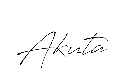 How to make Akuta name signature. Use Antro_Vectra style for creating short signs online. This is the latest handwritten sign. Akuta signature style 6 images and pictures png