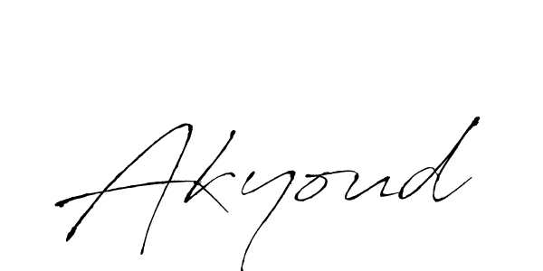 You can use this online signature creator to create a handwritten signature for the name Akyoud. This is the best online autograph maker. Akyoud signature style 6 images and pictures png