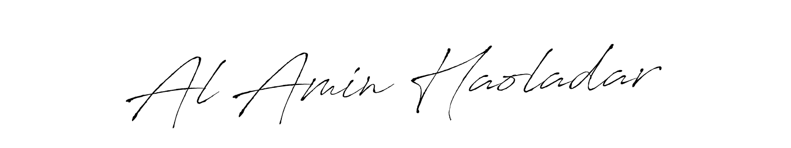 How to make Al Amin Haoladar signature? Antro_Vectra is a professional autograph style. Create handwritten signature for Al Amin Haoladar name. Al Amin Haoladar signature style 6 images and pictures png