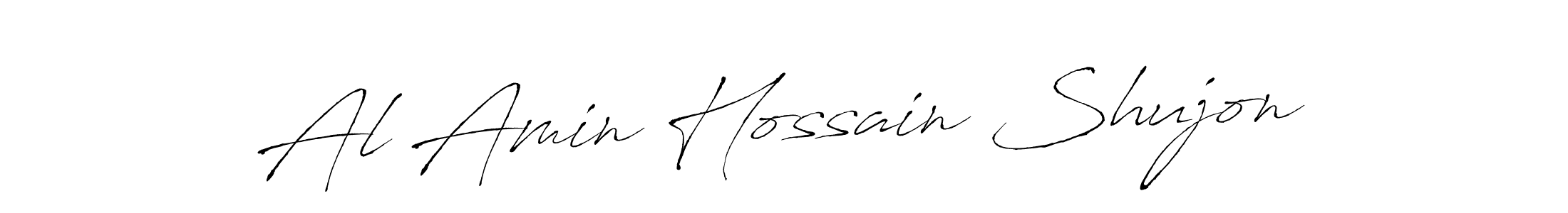 if you are searching for the best signature style for your name Al Amin Hossain Shujon. so please give up your signature search. here we have designed multiple signature styles  using Antro_Vectra. Al Amin Hossain Shujon signature style 6 images and pictures png