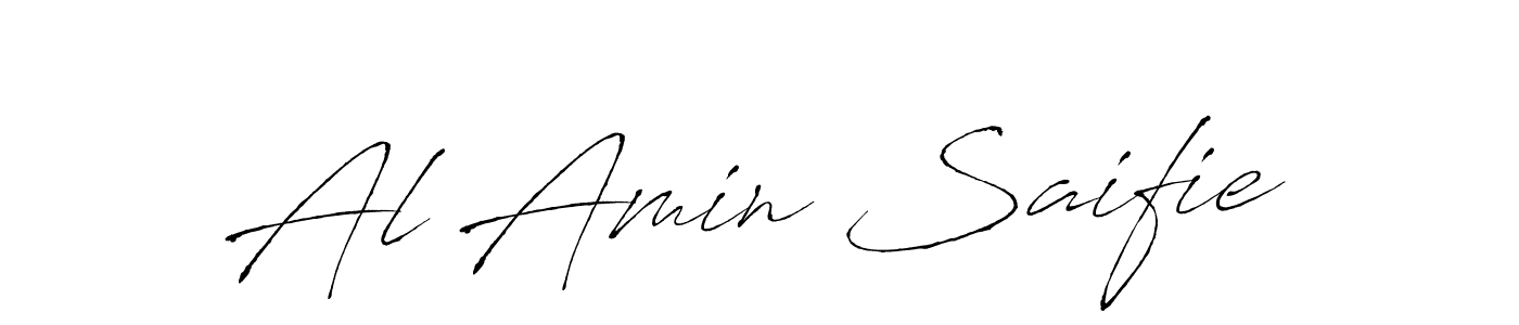 if you are searching for the best signature style for your name Al Amin Saifie. so please give up your signature search. here we have designed multiple signature styles  using Antro_Vectra. Al Amin Saifie signature style 6 images and pictures png