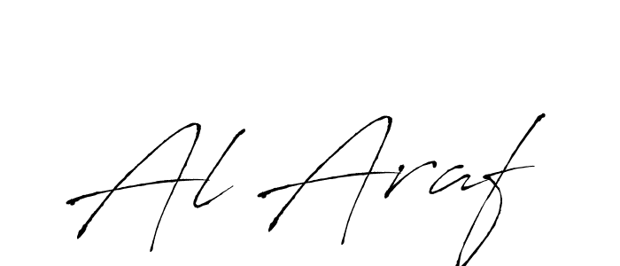 Also You can easily find your signature by using the search form. We will create Al Araf name handwritten signature images for you free of cost using Antro_Vectra sign style. Al Araf signature style 6 images and pictures png