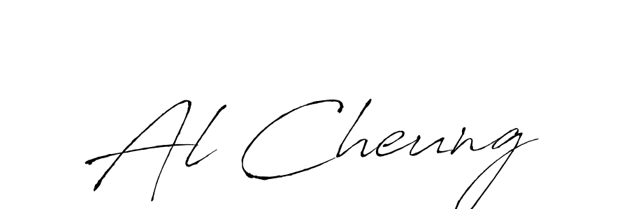 Use a signature maker to create a handwritten signature online. With this signature software, you can design (Antro_Vectra) your own signature for name Al Cheung. Al Cheung signature style 6 images and pictures png