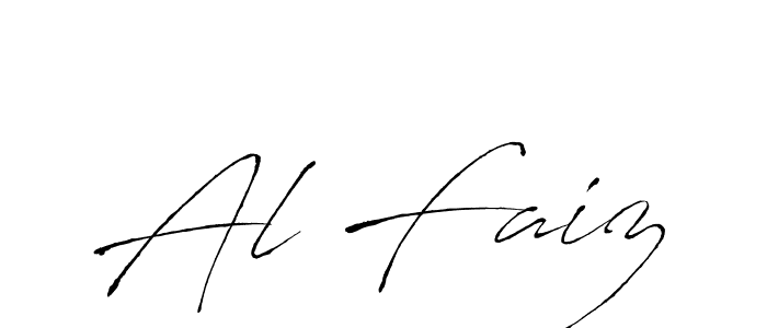 Use a signature maker to create a handwritten signature online. With this signature software, you can design (Antro_Vectra) your own signature for name Al Faiz. Al Faiz signature style 6 images and pictures png