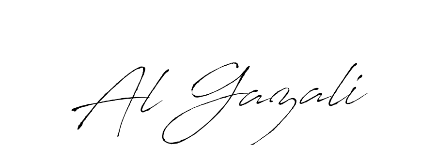 How to make Al Gazali name signature. Use Antro_Vectra style for creating short signs online. This is the latest handwritten sign. Al Gazali signature style 6 images and pictures png
