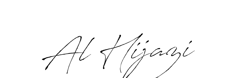 Design your own signature with our free online signature maker. With this signature software, you can create a handwritten (Antro_Vectra) signature for name Al Hijazi. Al Hijazi signature style 6 images and pictures png