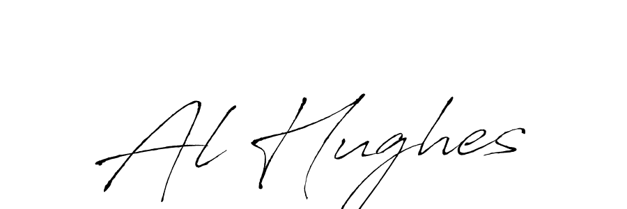 Make a beautiful signature design for name Al Hughes. With this signature (Antro_Vectra) style, you can create a handwritten signature for free. Al Hughes signature style 6 images and pictures png