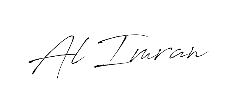 Make a beautiful signature design for name Al Imran. With this signature (Antro_Vectra) style, you can create a handwritten signature for free. Al Imran signature style 6 images and pictures png