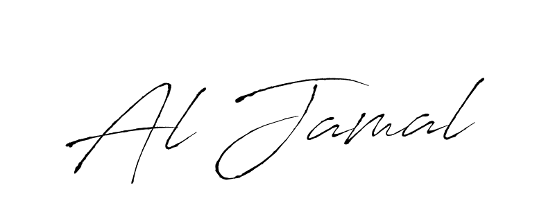 Make a beautiful signature design for name Al Jamal. With this signature (Antro_Vectra) style, you can create a handwritten signature for free. Al Jamal signature style 6 images and pictures png