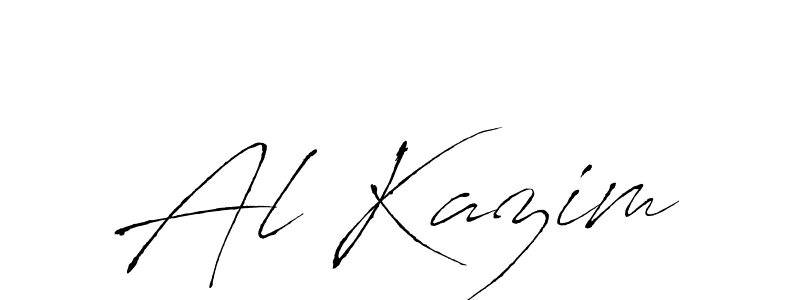 You can use this online signature creator to create a handwritten signature for the name Al Kazim. This is the best online autograph maker. Al Kazim signature style 6 images and pictures png