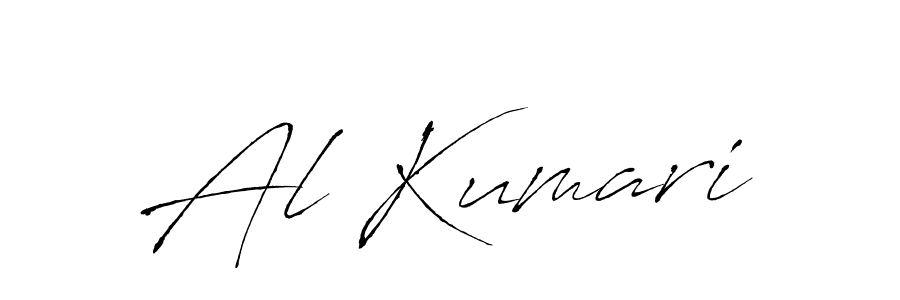 if you are searching for the best signature style for your name Al Kumari. so please give up your signature search. here we have designed multiple signature styles  using Antro_Vectra. Al Kumari signature style 6 images and pictures png